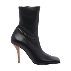 Alaia Women Leather Soft Squared Pump Boots